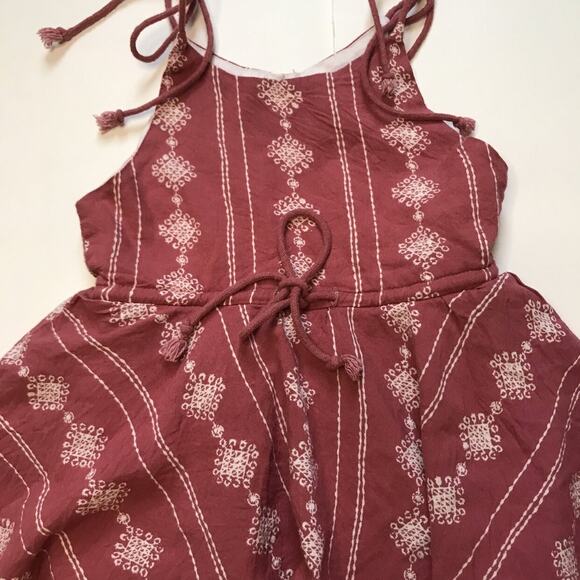 Wildling Well Dressed Wolf Cedar Boho Romper Dress 24M - Picture 3 of 5